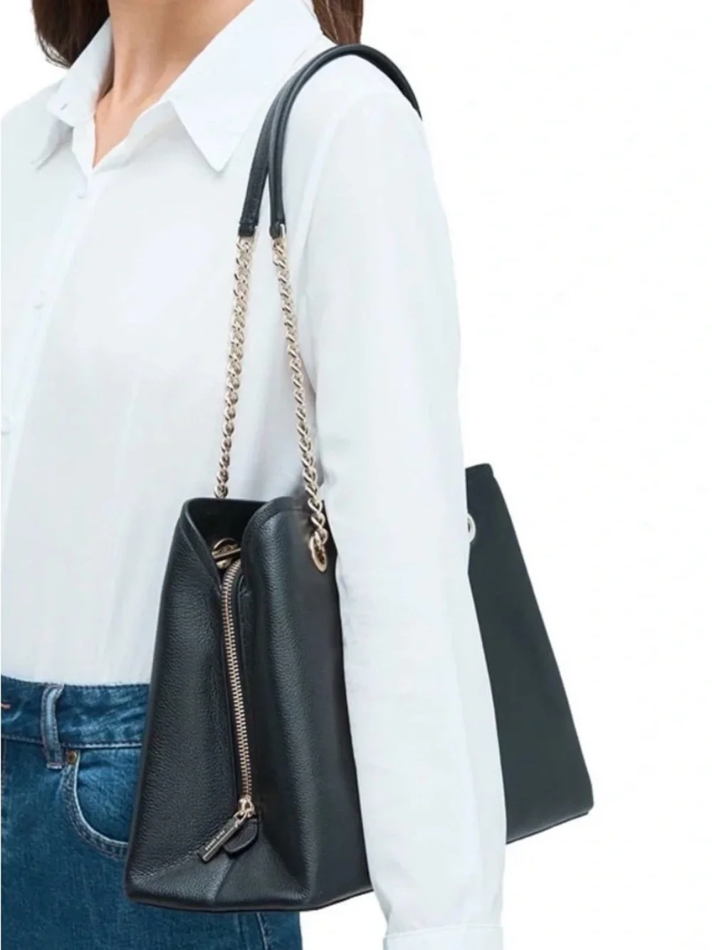 kate spade structured black